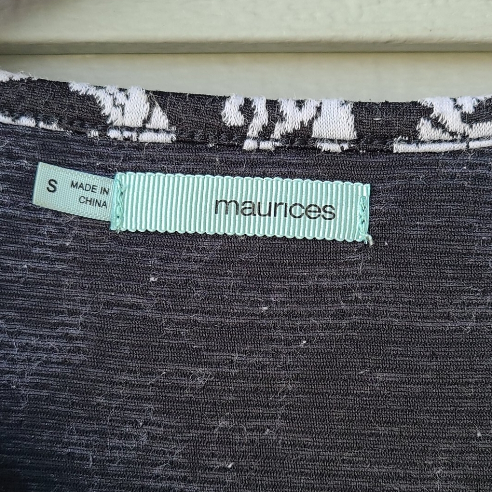 Maurices Floral print peplum top - Picture 3 of 4
